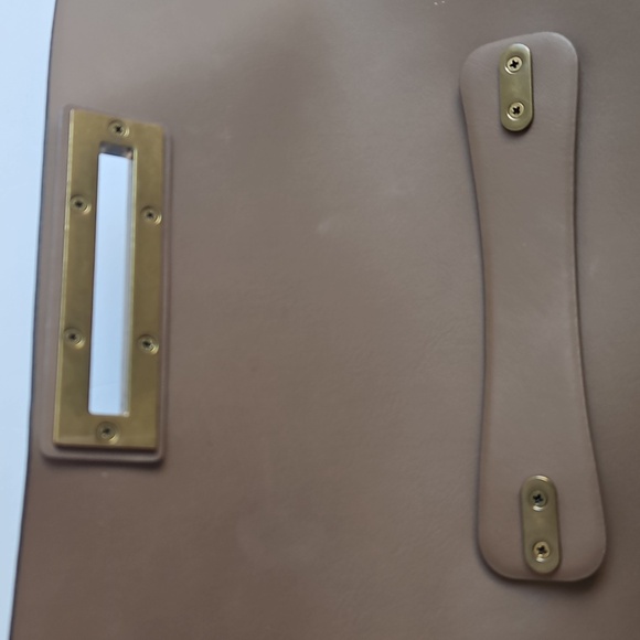 Zac Posen Black Satchel with Gold Accents - Picture 13 of 14